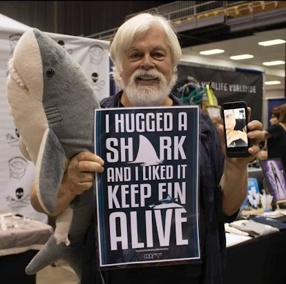 Paul Watson is a finhugger!
